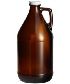 Amber Glass Growler