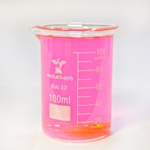 100ml Low Form Graduated Glass Beakers by Med Lab Supply 100ml Low Form Graduated Glass Beakers by Med Lab Supply