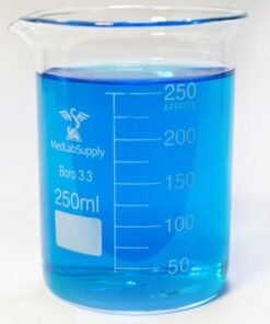 250ml Low Form Graduated Glass Beakers by Med Lab Supply