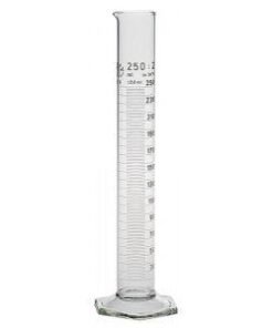 Med Lab Supply Graduated Cylinders Hex Base 250ML