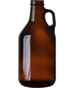 Amber Glass Growler