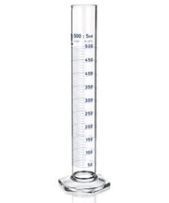 Med Lab Supply Graduated Cylinders Hex Base 500ML
