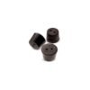 Size No. 7 - Black Rubber Stopper - Solid