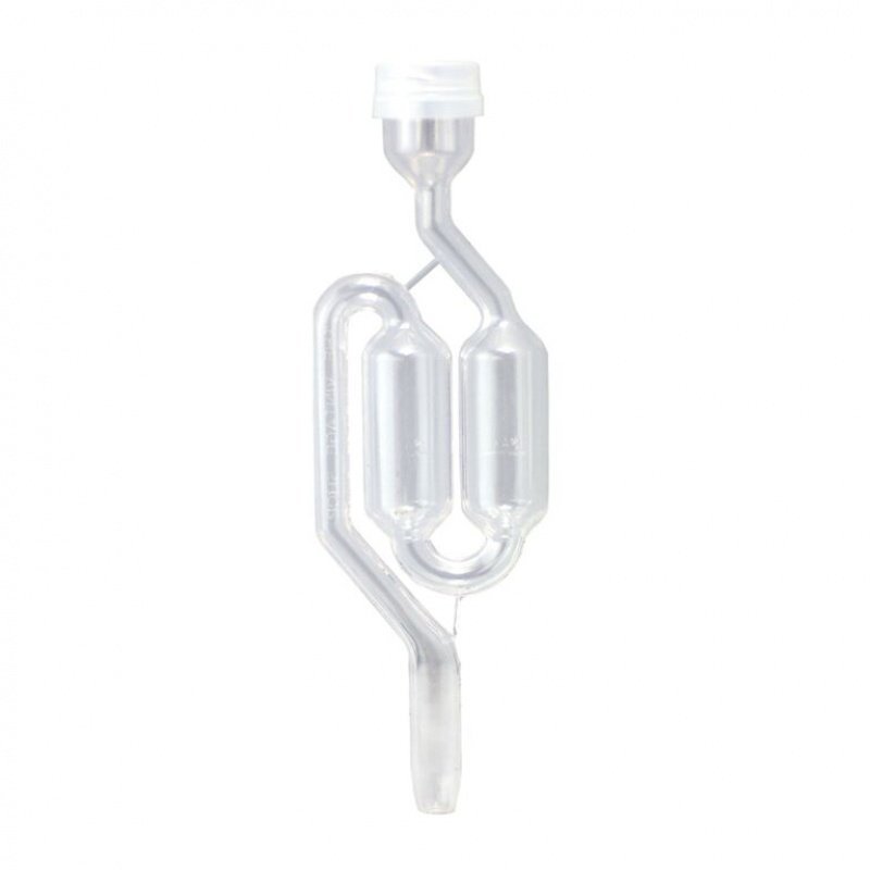 S-Double Bubble Type Airlock used in Wine or Beer Brewing S-Double Bubble Type Airlock used in Wine or Beer Brewing