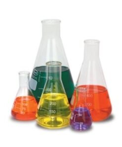 Graduated Borosilicate Glass Erlenmeyer Flask Set