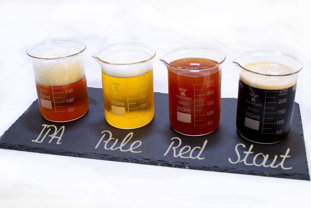 5-Piece Beer Tasting Flight Sampler Chemistry Bar Set 5-Piece Beer Tasting Flight Sampler Chemistry Bar Set